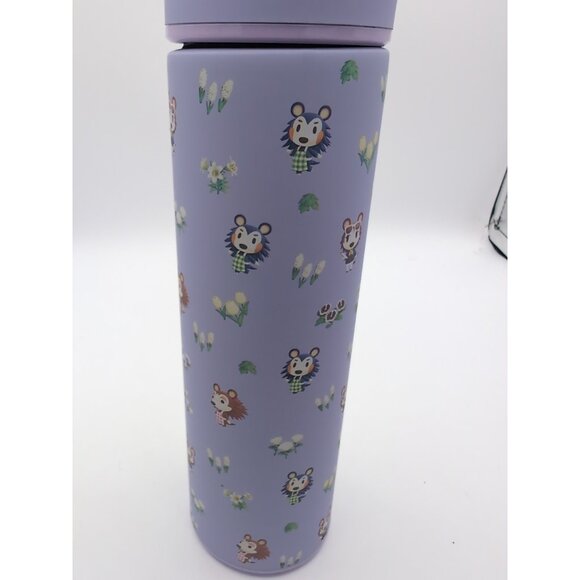 Nintendo Animal Crossing Stainless Steel Vacuum Insulated Water Bottle - Purple - Picture 2 of 5